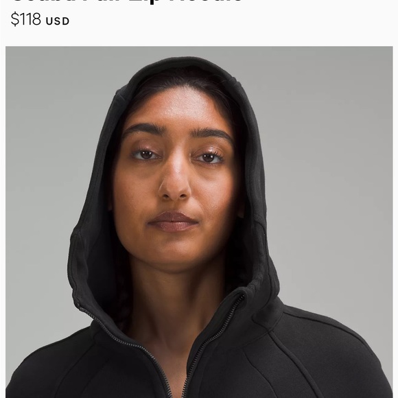Lululemon Scuba Full-Zip Hoodie - Picture 2 of 5